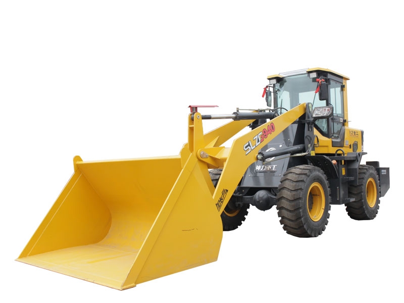 What do small loaders need to pay attention to when unloading?